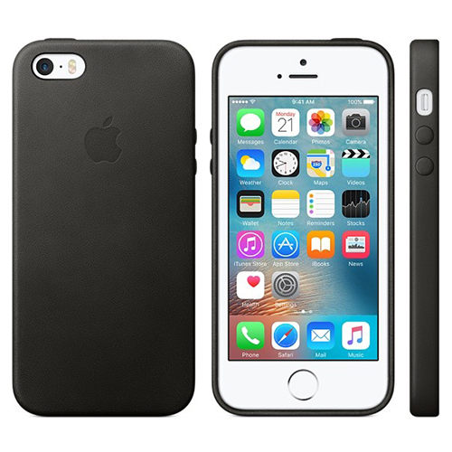 Aspirar Margaret Mitchell pegamento Funda Apple de cuero para iPhone 5, 5s y SE - Negro - Tienda Apple en  Argentina