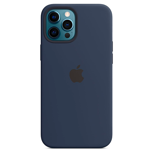 FABRICANTE DE EQUIPOS ORIGINALES iPhone 12 Pro Max cubierta trasera carcasa  de repuesto vidrio azul marino agrietado